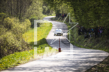 2023-04-20 - 22 Emil LINDHOLM (FIN), Reeta HAMALAINEN (FIN), TOKSPORT WRT, SKODA FABIA RS, RC2, Rally2, action during the Croatia Rally 2023, 4th round of the 2023 WRC World Rally Car Championship, from April 20 to 23, 2023 in Zagreb, Croatia - AUTO - WRC - CROATIA RALLY 2023 - RALLY - MOTORS