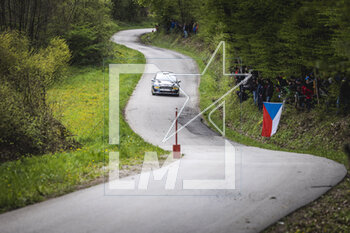 2023-04-20 - 44 Laurent PELLIER (FRA), Marine PELAMOURGUES (FRA), FORD Fiesta Rally3, RC3, Rally3, action during the Croatia Rally 2023, 4th round of the 2023 WRC World Rally Car Championship, from April 20 to 23, 2023 in Zagreb, Croatia - AUTO - WRC - CROATIA RALLY 2023 - RALLY - MOTORS