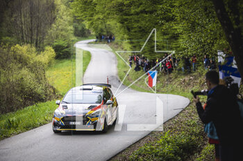 2023-04-20 - 48 Tom RENSONNET (BEL), Loïc DUMONT (BEL), FORD Fiesta Rally3, RC3, Rally3, action during the Croatia Rally 2023, 4th round of the 2023 WRC World Rally Car Championship, from April 20 to 23, 2023 in Zagreb, Croatia - AUTO - WRC - CROATIA RALLY 2023 - RALLY - MOTORS