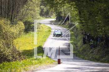 2023-04-20 - 23 Gus GREENSMITH (GBR), Jonas ANDERSSON (SWE), SKODA FABIA RS, RC2, Rally2, action during the Croatia Rally 2023, 4th round of the 2023 WRC World Rally Car Championship, from April 20 to 23, 2023 in Zagreb, Croatia - AUTO - WRC - CROATIA RALLY 2023 - RALLY - MOTORS