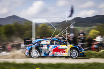 2023-04-20 - 07 Pierre-Louis LOUBET (FRA), Nicolas GILSOUL (FRA), M-SPORT FORD WORLD RALLY TEAM, FORD Puma Rally1 Hybrid, WRC, action during the Croatia Rally 2023, 4th round of the 2023 WRC World Rally Car Championship, from April 20 to 23, 2023 in Zagreb, Croatia - AUTO - WRC - CROATIA RALLY 2023 - RALLY - MOTORS