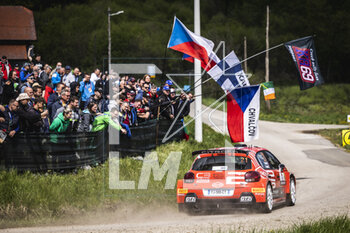 2023-04-20 - 21 Yohan ROSSEL (FRA), Arnaud DUNAND (FRA), PH SPORT, CITROEN C3, RC2, Rally2, action during the Croatia Rally 2023, 4th round of the 2023 WRC World Rally Car Championship, from April 20 to 23, 2023 in Zagreb, Croatia - AUTO - WRC - CROATIA RALLY 2023 - RALLY - MOTORS
