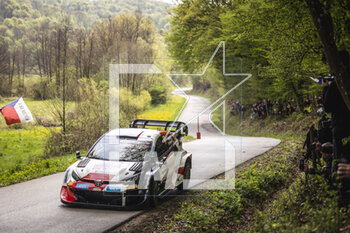 2023-04-20 - 17 Sébastien OGIER (FRA), Vincent LANDAIS (FRA), TOYOTA GAZOO RACING WRT, TOYOTA GR Yaris Rally1 Hybrid, WRC, action during the Croatia Rally 2023, 4th round of the 2023 WRC World Rally Car Championship, from April 20 to 23, 2023 in Zagreb, Croatia - AUTO - WRC - CROATIA RALLY 2023 - RALLY - MOTORS