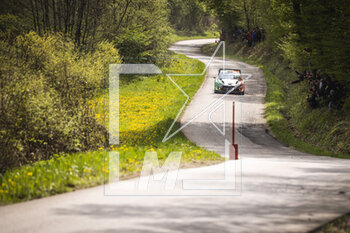 2023-04-20 - 11 Thierry NEUVILLE (BEL), Martijn WYDAEGHE (BEL), HYUNDAI SHELL MOBIS WORLD RALLY TEAM, HYUNDAI I20 N Rally1 Hybrid, WRC, action during the Croatia Rally 2023, 4th round of the 2023 WRC World Rally Car Championship, from April 20 to 23, 2023 in Zagreb, Croatia - AUTO - WRC - CROATIA RALLY 2023 - RALLY - MOTORS