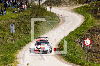 2023-04-21 - 17 Sébastien OGIER (FRA), Vincent LANDAIS (FRA), TOYOTA GAZOO RACING WRT, TOYOTA GR Yaris Rally1 Hybrid, WRC, action during the Croatia Rally 2023, 4th round of the 2023 WRC World Rally Car Championship, from April 20 to 23, 2023 in Zagreb, Croatia - AUTO - WRC - CROATIA RALLY 2023 - RALLY - MOTORS