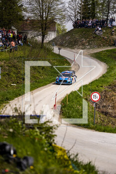 2023-04-21 - 07 Pierre-Louis LOUBET (FRA), Nicolas GILSOUL (FRA), M-SPORT FORD WORLD RALLY TEAM, FORD Puma Rally1 Hybrid, WRC, action during the Croatia Rally 2023, 4th round of the 2023 WRC World Rally Car Championship, from April 20 to 23, 2023 in Zagreb, Croatia - AUTO - WRC - CROATIA RALLY 2023 - RALLY - MOTORS