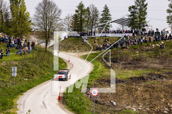 2023-04-21 - 33 Elfyn EVANS (GBR), Scott MARTIN (GBR), TOYOTA GAZOO RACING WRT, TOYOTA GR Yaris Rally1 Hybrid, WRC ,WRC, action during the Croatia Rally 2023, 4th round of the 2023 WRC World Rally Car Championship, from April 20 to 23, 2023 in Zagreb, Croatia - AUTO - WRC - CROATIA RALLY 2023 - RALLY - MOTORS