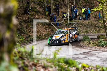 2023-04-21 - 11 Thierry NEUVILLE (BEL), Martijn WYDAEGHE (BEL), HYUNDAI SHELL MOBIS WORLD RALLY TEAM, HYUNDAI I20 N Rally1 Hybrid, WRC, action during the Croatia Rally 2023, 4th round of the 2023 WRC World Rally Car Championship, from April 20 to 23, 2023 in Zagreb, Croatia - AUTO - WRC - CROATIA RALLY 2023 - RALLY - MOTORS
