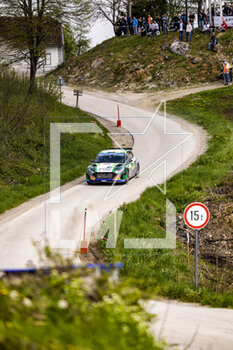 2023-04-21 - 38 Patrick O'BRIEN (IRL), Stephen O'BRIEN (IRL), HYUNDAI i20 N, RC2, Rally2, action during the Croatia Rally 2023, 4th round of the 2023 WRC World Rally Car Championship, from April 20 to 23, 2023 in Zagreb, Croatia - AUTO - WRC - CROATIA RALLY 2023 - RALLY - MOTORS