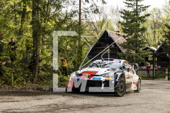 2023-04-21 - 69 Kalle ROVANPERA (FIN), Jonne HALTTUNEN (FIN), TOYOTA GAZOO RACING WRT, TOYOTA Yaris Rally1 Hybrid, WRC, action during the Croatia Rally 2023, 4th round of the 2023 WRC World Rally Car Championship, from April 20 to 23, 2023 in Zagreb, Croatia - AUTO - WRC - CROATIA RALLY 2023 - RALLY - MOTORS