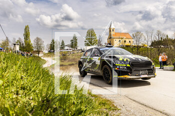 2023-04-21 - 35 Johannes KEFERBÖCK (AUT), Ilka MINOR (AUT), JOHANNES KEFERBÖCK, SKODA Fabia Evo, RC2, Rally2, action during the Croatia Rally 2023, 4th round of the 2023 WRC World Rally Car Championship, from April 20 to 23, 2023 in Zagreb, Croatia - AUTO - WRC - CROATIA RALLY 2023 - RALLY - MOTORS