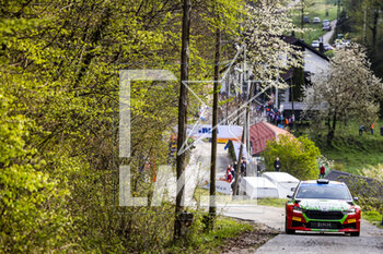 2023-04-21 - 32 Armin KREMER (DEU), Ella KREMER (DEU), SKODA Fabia Evo, RC2, Rally2, action during the Croatia Rally 2023, 4th round of the 2023 WRC World Rally Car Championship, from April 20 to 23, 2023 in Zagreb, Croatia - AUTO - WRC - CROATIA RALLY 2023 - RALLY - MOTORS