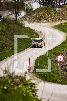 2023-04-21 - 48 Tom RENSONNET (BEL), Loïc DUMONT (BEL), FORD Fiesta Rally3, RC3, Rally3, action during the Croatia Rally 2023, 4th round of the 2023 WRC World Rally Car Championship, from April 20 to 23, 2023 in Zagreb, Croatia - AUTO - WRC - CROATIA RALLY 2023 - RALLY - MOTORS