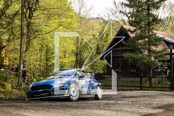 2023-04-21 - 28 Grégoire MUNSTER (LUX), Louis LOUKA (BEL), M-SPORT FORD WORLD RALLY TEAM, FORD Fiesta MkII, RC2, Rally2, action during the Croatia Rally 2023, 4th round of the 2023 WRC World Rally Car Championship, from April 20 to 23, 2023 in Zagreb, Croatia - AUTO - WRC - CROATIA RALLY 2023 - RALLY - MOTORS