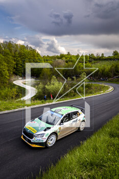 2023-04-21 - 22 Emil LINDHOLM (FIN), Reeta HAMALAINEN (FIN), TOKSPORT WRT, SKODA FABIA RS, RC2, Rally2, action during the Croatia Rally 2023, 4th round of the 2023 WRC World Rally Car Championship, from April 20 to 23, 2023 in Zagreb, Croatia - AUTO - WRC - CROATIA RALLY 2023 - RALLY - MOTORS