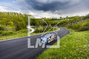 2023-04-21 - 08 Ott TANAK (EST), Martin JARVEOJA (EST), M-SPORT FORD WORLD RALLY TEAM, FORD Puma Rally1 Hybrid, WRC ,action during the Croatia Rally 2023, 4th round of the 2023 WRC World Rally Car Championship, from April 20 to 23, 2023 in Zagreb, Croatia - AUTO - WRC - CROATIA RALLY 2023 - RALLY - MOTORS