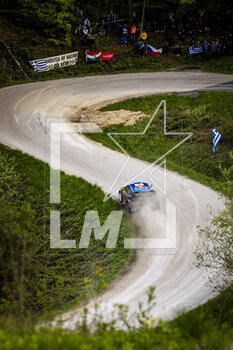 2023-04-21 - 08 Ott TANAK (EST), Martin JARVEOJA (EST), M-SPORT FORD WORLD RALLY TEAM, FORD Puma Rally1 Hybrid, WRC ,action during the Croatia Rally 2023, 4th round of the 2023 WRC World Rally Car Championship, from April 20 to 23, 2023 in Zagreb, Croatia - AUTO - WRC - CROATIA RALLY 2023 - RALLY - MOTORS