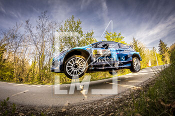 2023-04-22 - 28 Grégoire MUNSTER (LUX), Louis LOUKA (BEL), M-SPORT FORD WORLD RALLY TEAM, FORD Fiesta MkII, RC2, Rally2, action during the Croatia Rally 2023, 4th round of the 2023 WRC World Rally Car Championship, from April 20 to 23, 2023 in Zagreb, Croatia - AUTO - WRC - CROATIA RALLY 2023 - RALLY - MOTORS