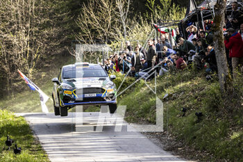 2023-04-22 - 50 Eamonn KELLY (IRL), Conor MOHAN (IRL), FORD Fiesta Rally3, RC3, Rally3, action during the Croatia Rally 2023, 4th round of the 2023 WRC World Rally Car Championship, from April 20 to 23, 2023 in Zagreb, Croatia - AUTO - WRC - CROATIA RALLY 2023 - RALLY - MOTORS