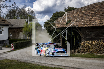 2023-04-22 - 08 Ott TANAK (EST), Martin JARVEOJA (EST), M-SPORT FORD WORLD RALLY TEAM, FORD Puma Rally1 Hybrid, WRC ,action during the Croatia Rally 2023, 4th round of the 2023 WRC World Rally Car Championship, from April 20 to 23, 2023 in Zagreb, Croatia - AUTO - WRC - CROATIA RALLY 2023 - RALLY - MOTORS