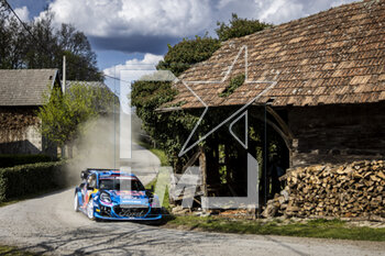 2023-04-22 - 07 Pierre-Louis LOUBET (FRA), Nicolas GILSOUL (FRA), M-SPORT FORD WORLD RALLY TEAM, FORD Puma Rally1 Hybrid, WRC, action during the Croatia Rally 2023, 4th round of the 2023 WRC World Rally Car Championship, from April 20 to 23, 2023 in Zagreb, Croatia - AUTO - WRC - CROATIA RALLY 2023 - RALLY - MOTORS
