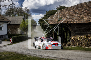 2023-04-22 - 17 Sébastien OGIER (FRA), Vincent LANDAIS (FRA), TOYOTA GAZOO RACING WRT, TOYOTA GR Yaris Rally1 Hybrid, WRC, action during the Croatia Rally 2023, 4th round of the 2023 WRC World Rally Car Championship, from April 20 to 23, 2023 in Zagreb, Croatia - AUTO - WRC - CROATIA RALLY 2023 - RALLY - MOTORS