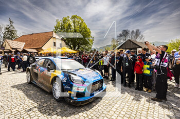 2023-04-23 - 07 Pierre-Louis LOUBET (FRA), Nicolas GILSOUL (FRA), M-SPORT FORD WORLD RALLY TEAM, FORD Puma Rally1 Hybrid, WRC, action during the Croatia Rally 2023, 4th round of the 2023 WRC World Rally Car Championship, from April 20 to 23, 2023 in Zagreb, Croatia - AUTO - WRC - CROATIA RALLY 2023 - RALLY - MOTORS