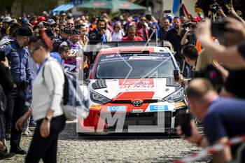 2023-04-23 - 69 Kalle ROVANPERA (FIN), Jonne HALTTUNEN (FIN), TOYOTA GAZOO RACING WRT, TOYOTA Yaris Rally1 Hybrid, WRC, action during the Croatia Rally 2023, 4th round of the 2023 WRC World Rally Car Championship, from April 20 to 23, 2023 in Zagreb, Croatia - AUTO - WRC - CROATIA RALLY 2023 - RALLY - MOTORS