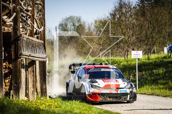 2023-04-23 - 17 Sébastien OGIER (FRA), Vincent LANDAIS (FRA), TOYOTA GAZOO RACING WRT, TOYOTA GR Yaris Rally1 Hybrid, WRC, action during the Croatia Rally 2023, 4th round of the 2023 WRC World Rally Car Championship, from April 20 to 23, 2023 in Zagreb, Croatia - AUTO - WRC - CROATIA RALLY 2023 - RALLY - MOTORS