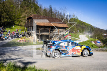 2023-04-23 - 08 Ott TANAK (EST), Martin JARVEOJA (EST), M-SPORT FORD WORLD RALLY TEAM, FORD Puma Rally1 Hybrid, WRC ,action during the Croatia Rally 2023, 4th round of the 2023 WRC World Rally Car Championship, from April 20 to 23, 2023 in Zagreb, Croatia - AUTO - WRC - CROATIA RALLY 2023 - RALLY - MOTORS