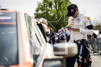 2023-04-23 - LAPPI Esapekka (FIN), HYUNDAI i20 N Rally1 Hybrid, portrait during the Croatia Rally 2023, 4th round of the 2023 WRC World Rally Car Championship, from April 20 to 23, 2023 in Zagreb, Croatia - AUTO - WRC - CROATIA RALLY 2023 - RALLY - MOTORS