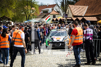 2023-04-23 - 11 Thierry NEUVILLE (BEL), Martijn WYDAEGHE (BEL), HYUNDAI SHELL MOBIS WORLD RALLY TEAM, HYUNDAI I20 N Rally1 Hybrid, WRC, action during the Croatia Rally 2023, 4th round of the 2023 WRC World Rally Car Championship, from April 20 to 23, 2023 in Zagreb, Croatia - AUTO - WRC - CROATIA RALLY 2023 - RALLY - MOTORS