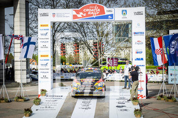 2023-04-23 - 48 Tom RENSONNET (BEL), Loïc DUMONT (BEL), FORD Fiesta Rally3, RC3, Rally3, action during the Croatia Rally 2023, 4th round of the 2023 WRC World Rally Car Championship, from April 20 to 23, 2023 in Zagreb, Croatia - AUTO - WRC - CROATIA RALLY 2023 - RALLY - MOTORS