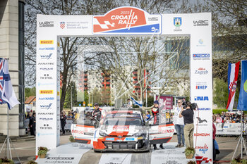 2023-04-23 - ROVANPERA Kalle (FIN), TOYOTA Yaris Rally1 Hybrid, portrait during the Croatia Rally 2023, 4th round of the 2023 WRC World Rally Car Championship, from April 20 to 23, 2023 in Zagreb, Croatia - AUTO - WRC - CROATIA RALLY 2023 - RALLY - MOTORS