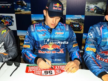 2023-05-11 - Tanak Ott of Ford Puma Rally1 during the M-Sport Ford WRT ,Autograph Session,on May 11, 2023 in Coimbra, Portugal. - FIA WORLD RALLY CHAMPIONSHIP  VODAFONE RALLY DE PORTUGAL 2023 - RALLY - MOTORS