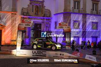 2023-05-11 - Oliver Solberg Elliott Edmondson,Team Oliver Solberg Skoda Fabia Rs,Ceremonial Start,May 11, 2023 in Coimbra, Portugal. - FIA WORLD RALLY CHAMPIONSHIP  VODAFONE RALLY DE PORTUGAL 2023 - RALLY - MOTORS