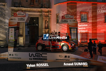 2023-05-11 - Yohan Rossel Arnaud Dunand, Ph Sport, Citroen C3,Ceremonial Start,May 11, 2023 in Coimbra, Portugal. - FIA WORLD RALLY CHAMPIONSHIP  VODAFONE RALLY DE PORTUGAL 2023 - RALLY - MOTORS