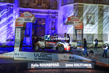 2023-05-11 - Kalle Rovanpera (Fin) Jonne Halttunen (Fin) Of Team Toyota Gazoo Racing Wrt, Toyota Gr Yaris Rally1 Hybrid,Ceremonial Start,May 11, 2023 in Coimbra, Portugal. - FIA WORLD RALLY CHAMPIONSHIP  VODAFONE RALLY DE PORTUGAL 2023 - RALLY - MOTORS