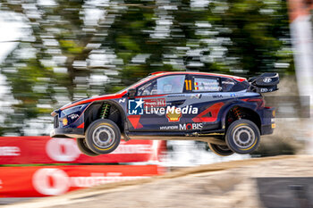 2023-05-11 - 11 NEUVILLE Thierry (bel), WYDAEGHE Martijn (bel), Hyundai Shell Mobis World Rally Team, Hyundai i20 N Rally 1 Hybrid, action during the Rally Portugal 2023, 5th round of the 2023 WRC World Rally Championship, from May 11 to 14, 2023 in Porto, Portugal - AUTO - WRC - RALLY PORTUGAL 2023 - RALLY - MOTORS