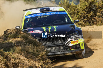 2023-05-11 - 21 SOLBERG Oliver (swe), EDMONSON Elliot (gbr), Skoda Fabia R5, action during the Rally Portugal 2023, 5th round of the 2023 WRC World Rally Championship, from May 11 to 14, 2023 in Porto, Portugal - AUTO - WRC - RALLY PORTUGAL 2023 - RALLY - MOTORS