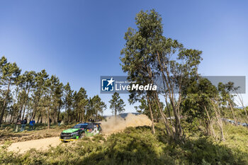 2023-05-11 - 20 Gus GREENSMITH (GBR), Jonas ANDERSSON (SWE), SKODA FABIA RS, RC2, Rally2, action during the Rally de Portugal 2023, 5th round of the 2023 WRC World Rally Car Championship, from May 11 to 14, 2023 in Matosinhos, Portugal - AUTO - WRC - RALLY DE PORTUGAL 2023 - RALLY - MOTORS
