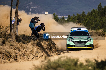 2023-05-11 - 24 Andreas MIKKELSEN (NOR), Torstein ERIKSEN (NOR), SKODA FABIA RS, RC2, Rally2, action during the Rally de Portugal 2023, 5th round of the 2023 WRC World Rally Car Championship, from May 11 to 14, 2023 in Matosinhos, Portugal - AUTO - WRC - RALLY DE PORTUGAL 2023 - RALLY - MOTORS