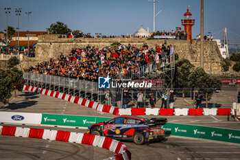 2023-05-12 - 11 NEUVILLE Thierry (bel), WYDAEGHE Martijn (bel), Hyundai Shell Mobis World Rally Team, Hyundai i20 N Rally 1 Hybrid, action during the Rally Portugal 2023, 5th round of the 2023 WRC World Rally Championship, from May 11 to 14, 2023 in Porto, Portugal - AUTO - WRC - RALLY PORTUGAL 2023 - RALLY - MOTORS