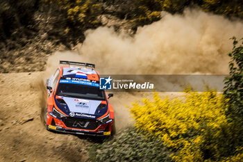 2023-05-12 - 27 Fabrizio ZALDIVAR (PRY), Marcelo DER OHANNESIAN (ITA), HYUNDAI i20 N, RC2, Rally2, action during the Rally de Portugal 2023, 5th round of the 2023 WRC World Rally Car Championship, from May 11 to 14, 2023 in Matosinhos, Portugal - AUTO - WRC - RALLY DE PORTUGAL 2023 - RALLY - MOTORS