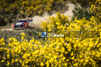 2023-05-12 - 11 Thierry NEUVILLE (BEL), Martijn WYDAEGHE (BEL), HYUNDAI SHELL MOBIS WORLD RALLY TEAM, HYUNDAI I20 N Rally1 Hybrid, WRC, action during the Rally de Portugal 2023, 5th round of the 2023 WRC World Rally Car Championship, from May 11 to 14, 2023 in Matosinhos, Portugal - AUTO - WRC - RALLY DE PORTUGAL 2023 - RALLY - MOTORS