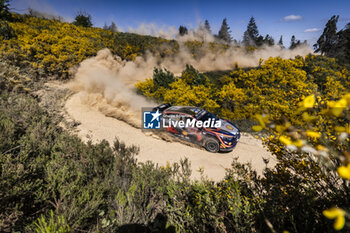 2023-05-12 - 04 Esapekka LAPPI (FIN), Janne FERM (FIN), HYUNDAI SHELL MOBIS WORLD RALLY TEAM, HYUNDAI i20 N Rally1 Hybrid, WRC, action during the Rally de Portugal 2023, 5th round of the 2023 WRC World Rally Car Championship, from May 11 to 14, 2023 in Matosinhos, Portugal - AUTO - WRC - RALLY DE PORTUGAL 2023 - RALLY - MOTORS