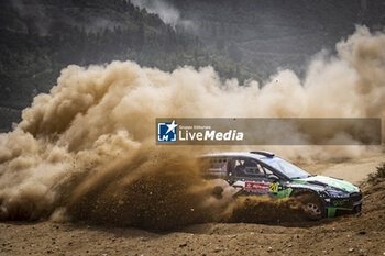 2023-05-12 - 20 Gus GREENSMITH (GBR), Jonas ANDERSSON (SWE), SKODA FABIA RS, RC2, Rally2, action during the Rally de Portugal 2023, 5th round of the 2023 WRC World Rally Car Championship, from May 11 to 14, 2023 in Matosinhos, Portugal - AUTO - WRC - RALLY DE PORTUGAL 2023 - RALLY - MOTORS