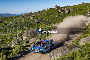 2023-05-13 - 07 LOUBET Pierre-Louis (fra), GILSOUL Nicolas (bel), M-Sport Ford World Rally Team, Ford Puma Rally1 Hybrid, action during the Rally Portugal 2023, 5th round of the 2023 WRC World Rally Championship, from May 11 to 14, 2023 in Porto, Portugal - AUTO - WRC - RALLY PORTUGAL 2023 - RALLY - MOTORS