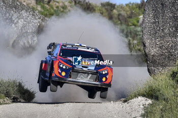 2023-05-14 - 04 LAPPI Esapekka (fin), FERM Janne (fin), Hyundai Shell Mobis World Rally Team, Hyundai i20 N Rally 1 Hybrid, action during the Rally Portugal 2023, 5th round of the 2023 WRC World Rally Championship, from May 11 to 14, 2023 in Porto, Portugal - AUTO - WRC - RALLY PORTUGAL 2023 - RALLY - MOTORS