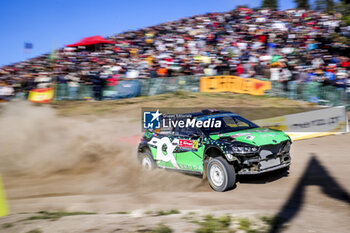 2023-05-14 - 20 GREENSMITH Gus (gbr), ANDERSSON Jonas (swe), Toksport WRT 3, Skoda Fabia RS, action during the Rally Portugal 2023, 5th round of the 2023 WRC World Rally Championship, from May 11 to 14, 2023 in Porto, Portugal - AUTO - WRC - RALLY PORTUGAL 2023 - RALLY - MOTORS